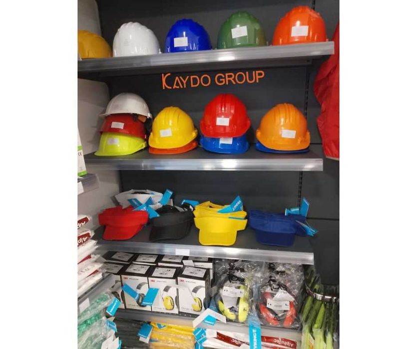 Магазинен стелаж за дрехи, тъмно сив, нов