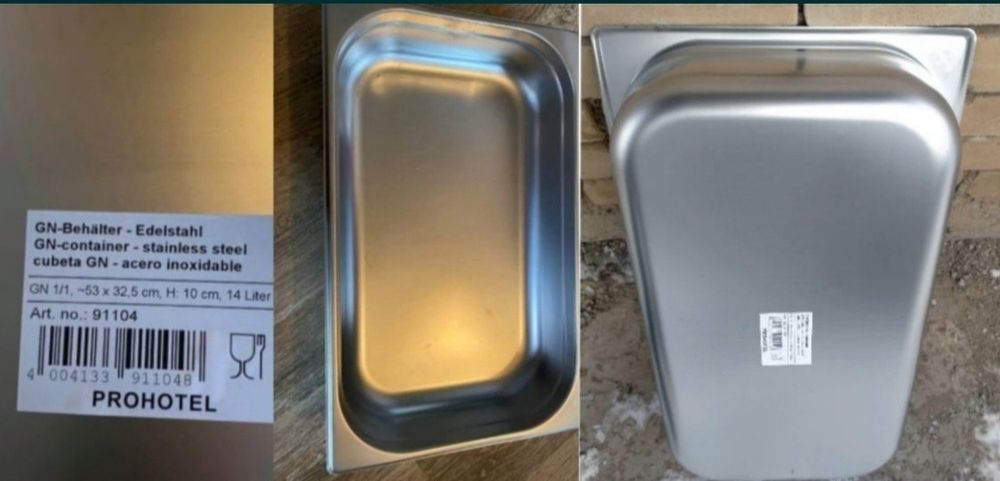 Продам паддоны из нержавеющей стали