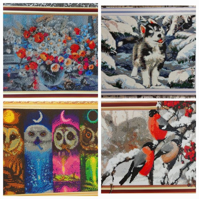 Картины из алмазной мозайки. 50×40