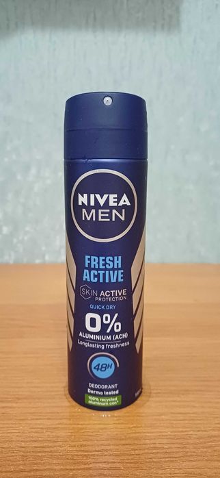 Дезодорант Nivea Men - Fresh Active, новый, не пользовались.