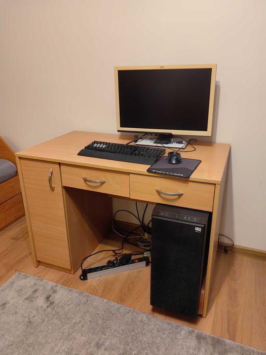 Единично легло с чекмеджета  и бюро