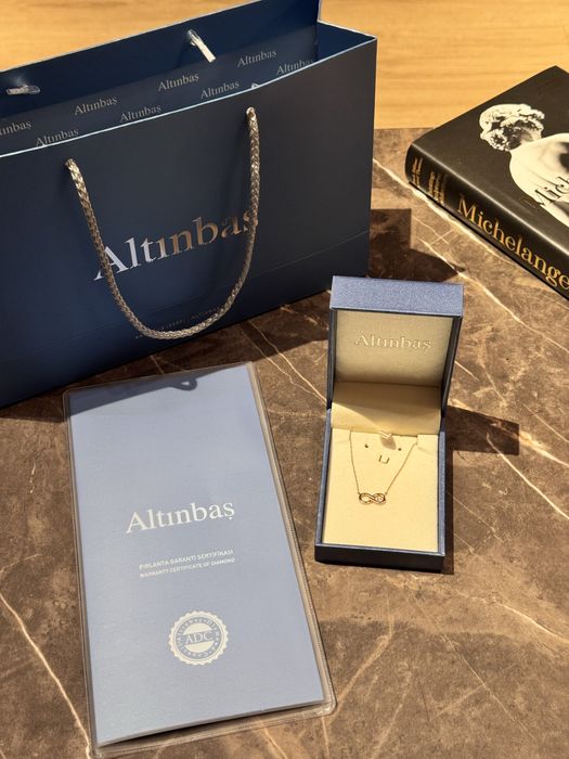 Колие Altinbas 14К с диамант
