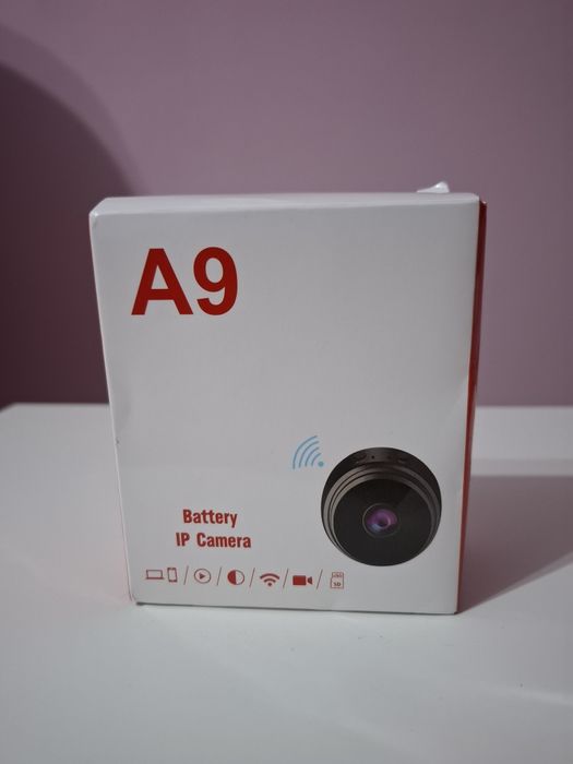 Camera spion mini A9 Wifi wireless HD 1080p, neagra