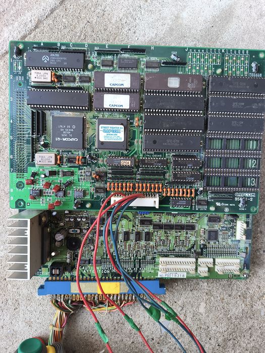 Оригинална аркадна платка Capcom - Street Fighter EX (1996, JAMMA)