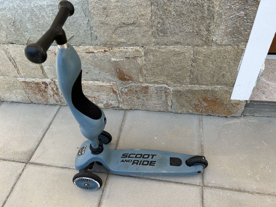 Детска тротинетка Scoot and ride 2 in 1 синя