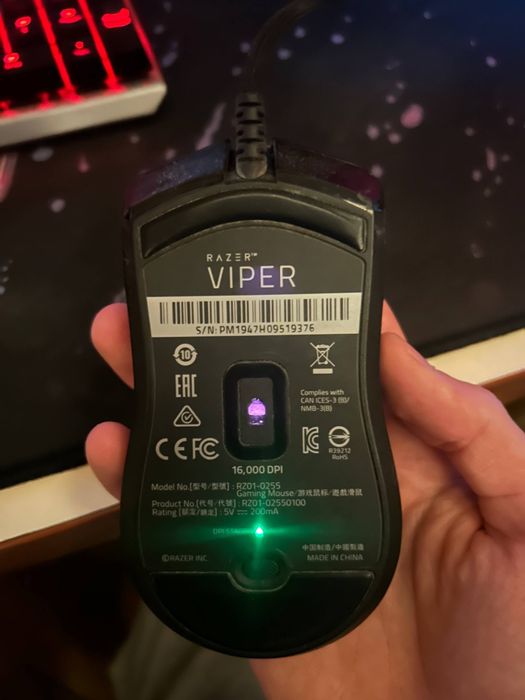 Игровой ПК. мышка Razer Vyper в подарок