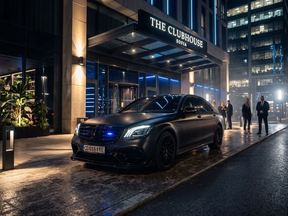 ПОД НАЕМ Mercedes-Benz S class 560 L BRABUS OPTIC 150€/час