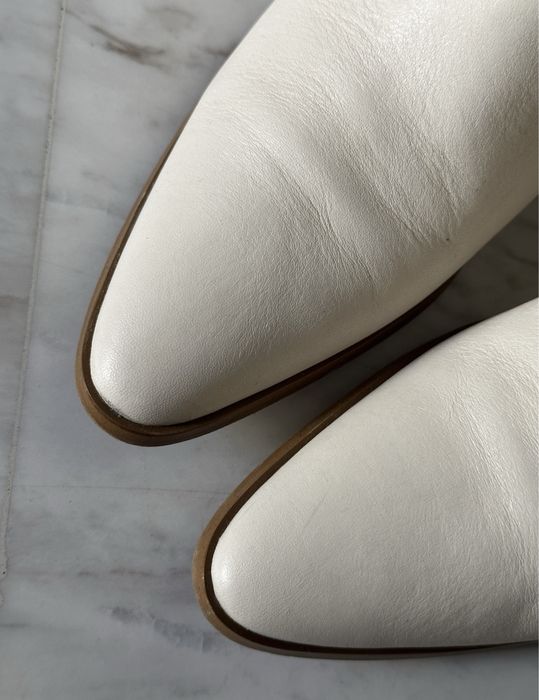 Сапоги кожаные massimo dutti 38 р