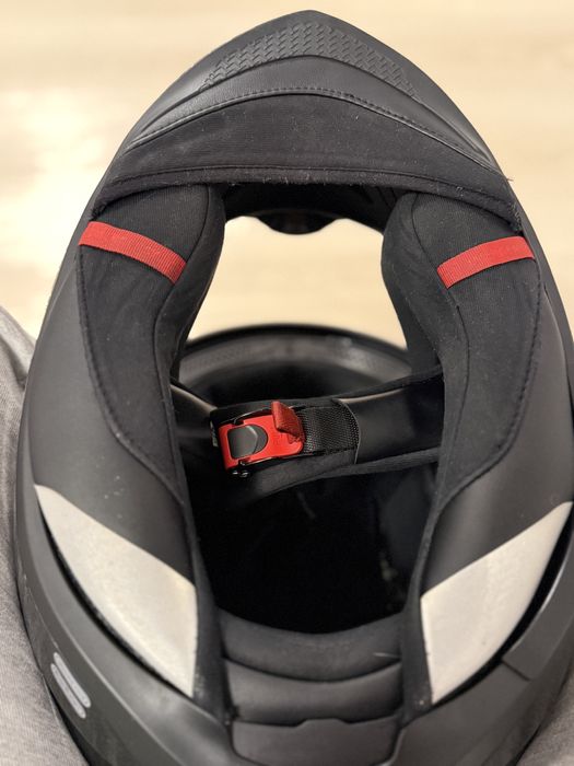 Casca integrala scorpion EXO 520 air shade black/red