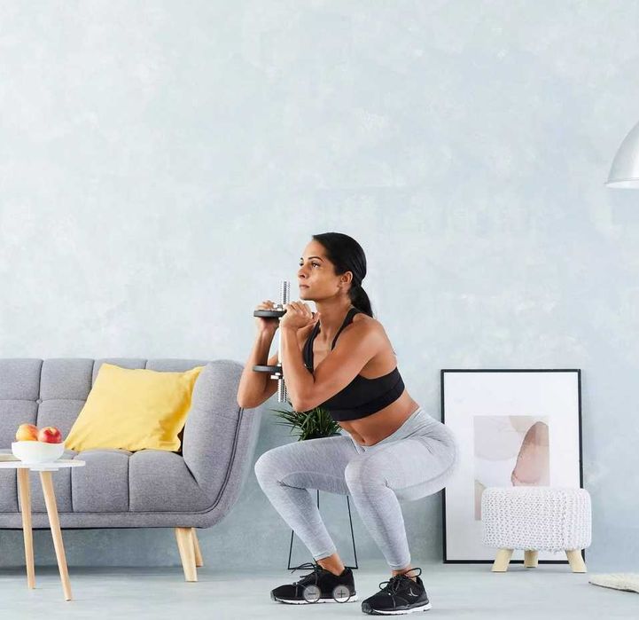 Set Gantere NOI 20 kg Reglabile + Geantă Transport