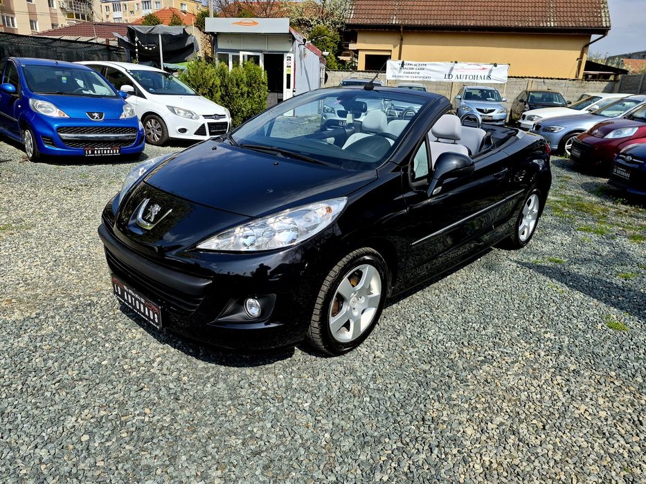 Peugeot 207 CC Cabrio 1.6 Benzină Euro 5 Parc Auto Rate sau Cash