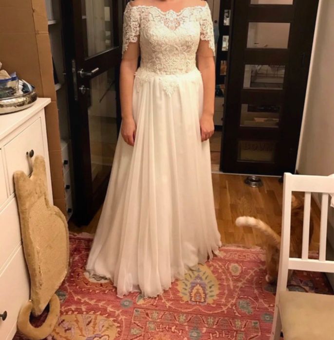 Rochie mireasa dantela