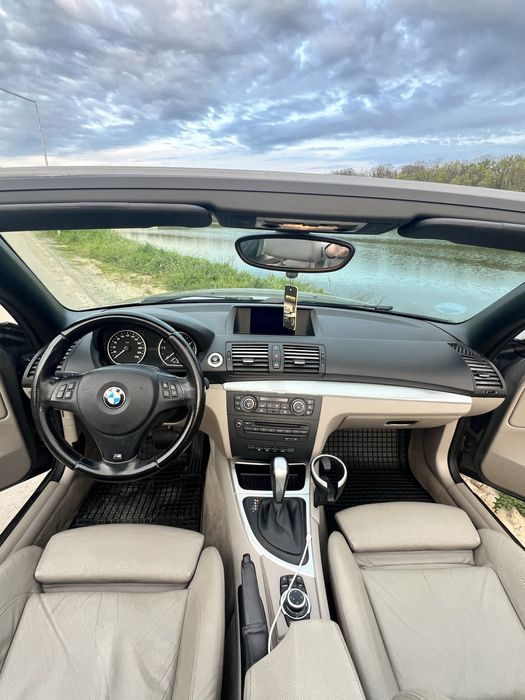 BMW E88  M Cabrio 120 d, automata, piele bej, stare impecabila, 17"