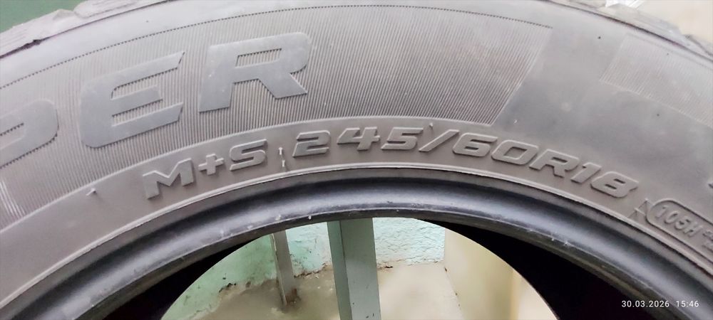 2 резины всесезонки Discoverer 245/60/R18