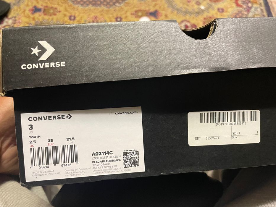 Convers зимни боти за момиче