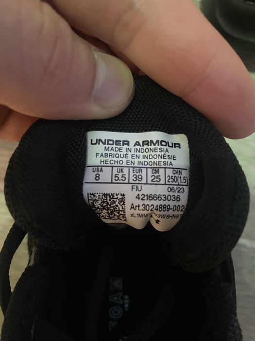 Маратонки Under Armour