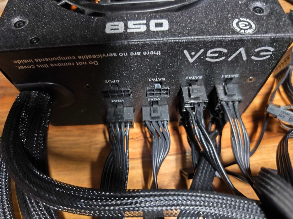 Захранване EVGA 850 BQ 850W Bronze Полумодулно