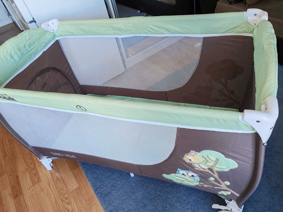 Сгъваема кошара Cam Daily Plus Orso Luna с 2 допълнителни матрака