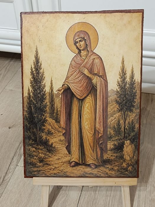 Maica Domnului pe muntele Athos
