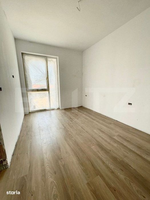 Apartament nou de 2 camere, 54 mp, gradina si parcare, zona Dambovita!