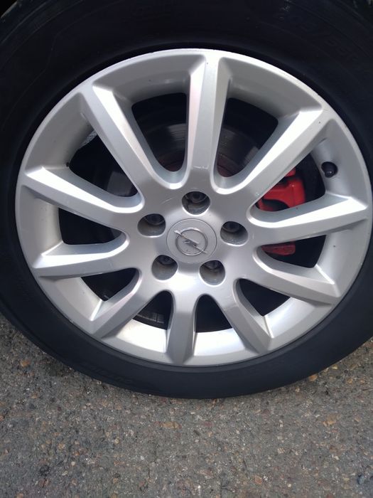 Cauciucuri de vara cu jeanti de aliaj pentru Opel Astra H