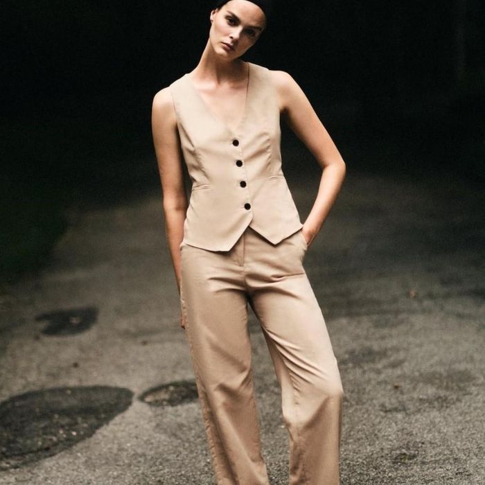 ZARA нов панналон с лен