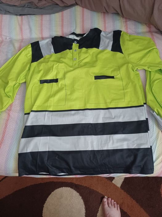 Casca moto noua  plus vesta reflectorizanta