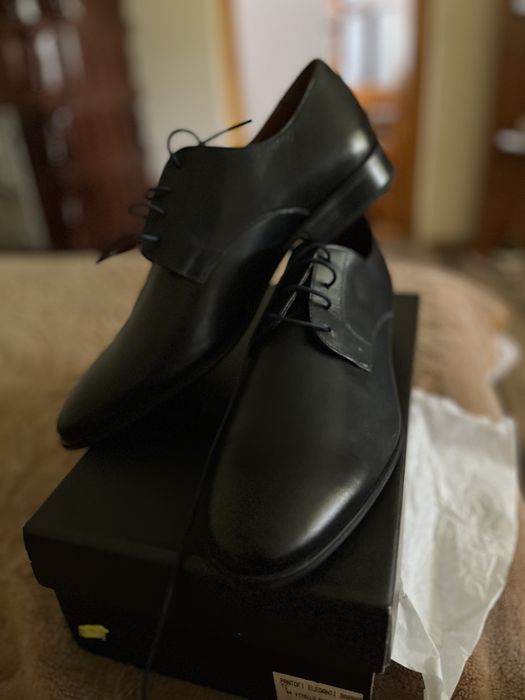 Pantofi elenganti barbati, vitello blue