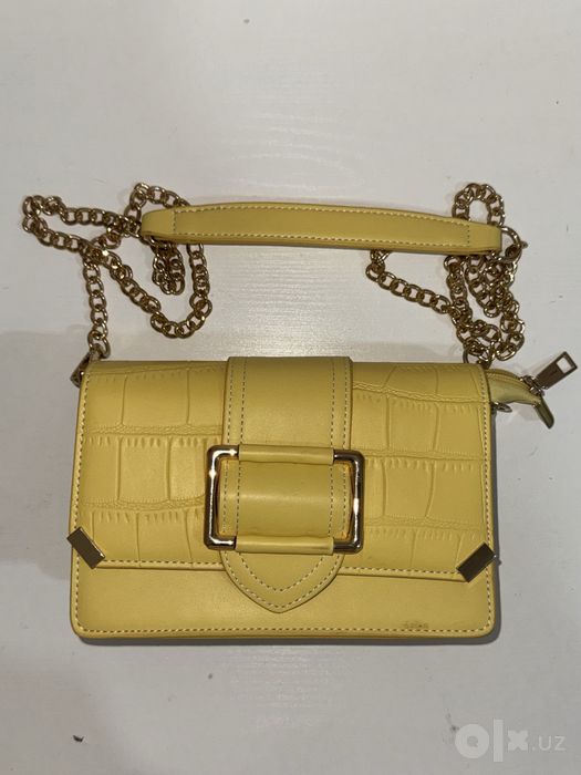 Сумка желтая в хорошем качестве