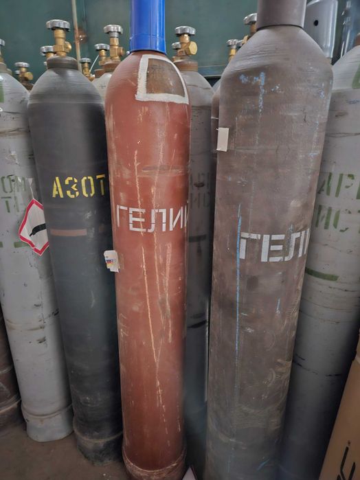 Аргон газ особой чистоты 6.0 (99,9999%), в 40 литровом баллоне(6.2 м3)