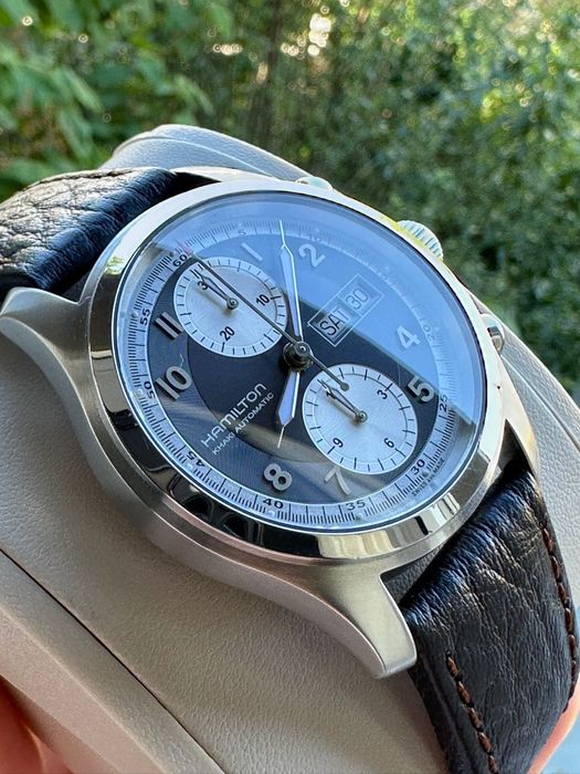 Vand ceas Hamilton Chronograph automatic, Day-date, 42mm, impecabil!