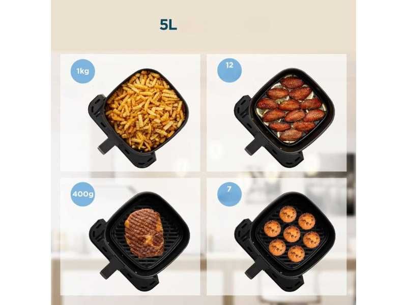 Еър Фрайър със 7 Програми Midea MAD55F8APK – 5L