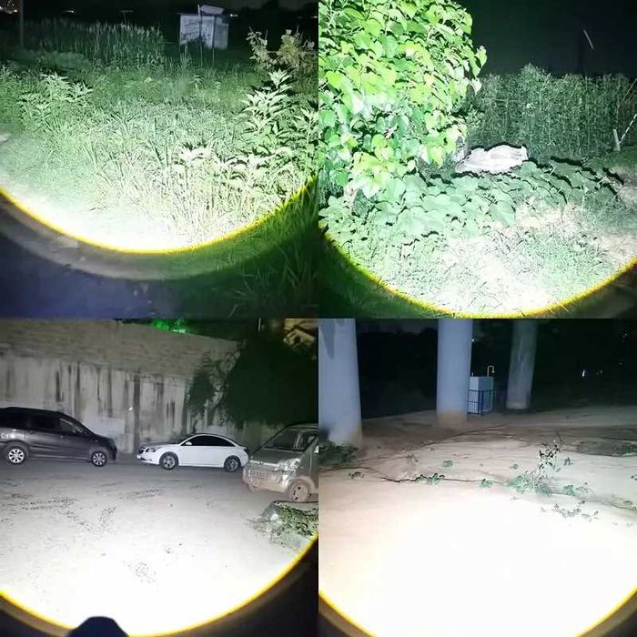 Lanterna cu led tip laser PM20 GT telescopică cu zoom distanta 1500m