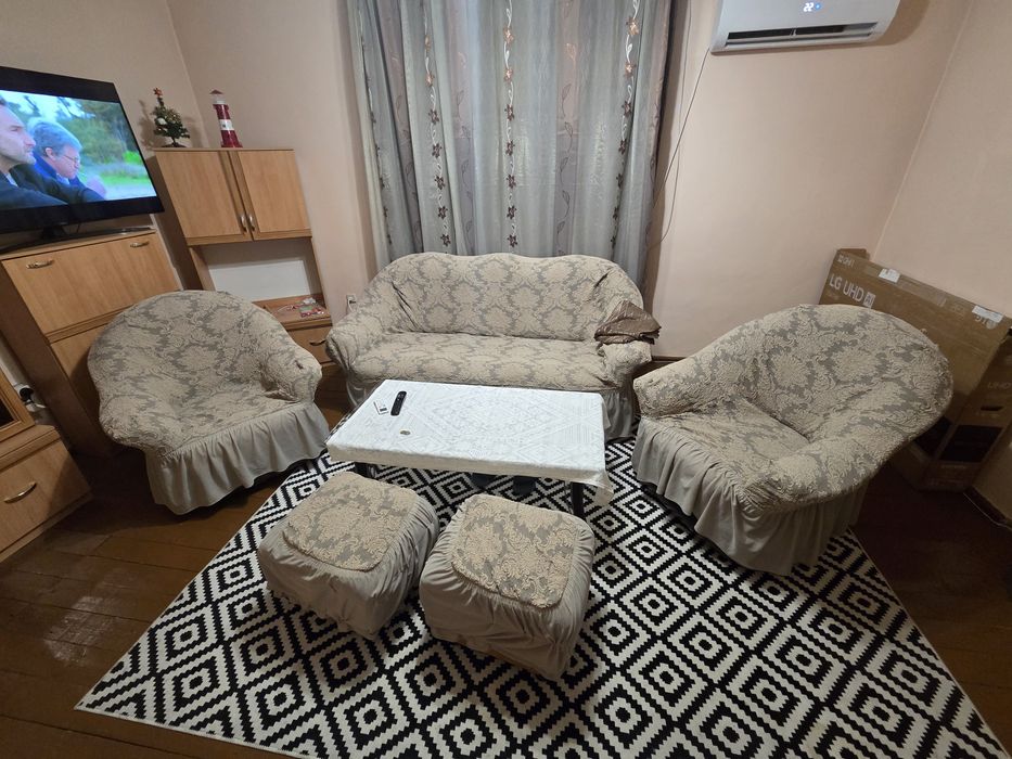 Луксозна кожена Холна гарнитура