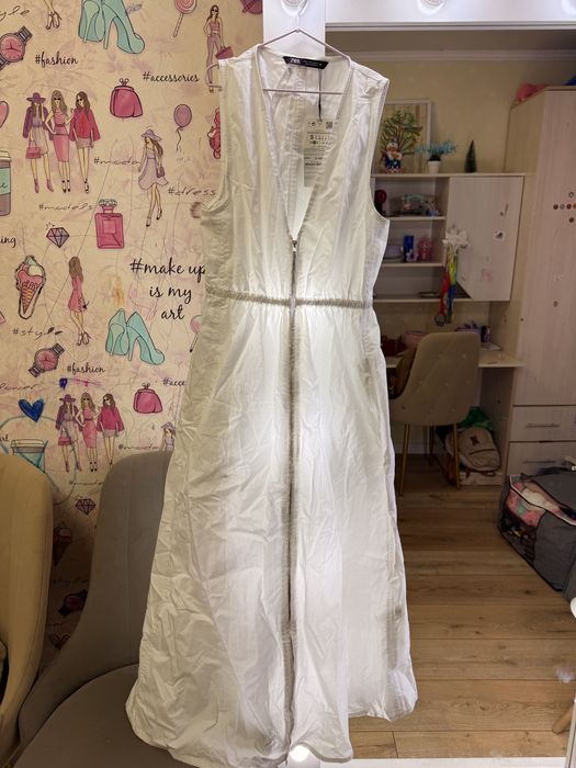 Платье сарафан Зара