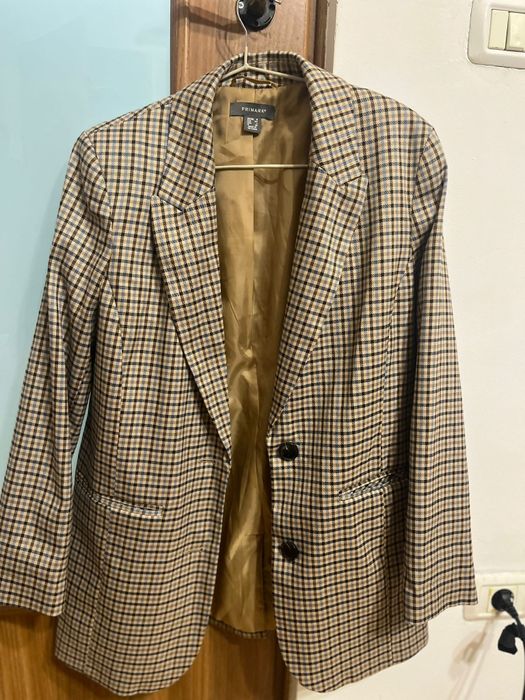 Vând sacou dama in carouri