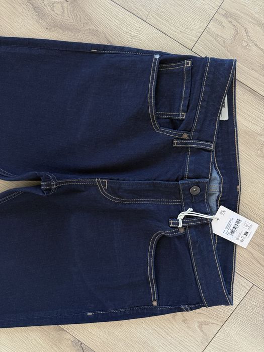 Blugi PEPE JEANS Cash Regular Fit Indigo Barbati | Marime 34 x 32 (Talie 86 cm)