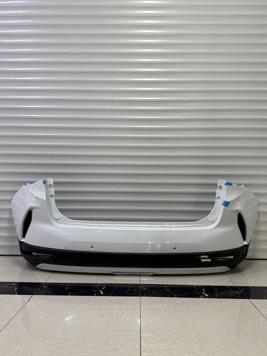 Жетур х50 передный бампер белый оригинал
