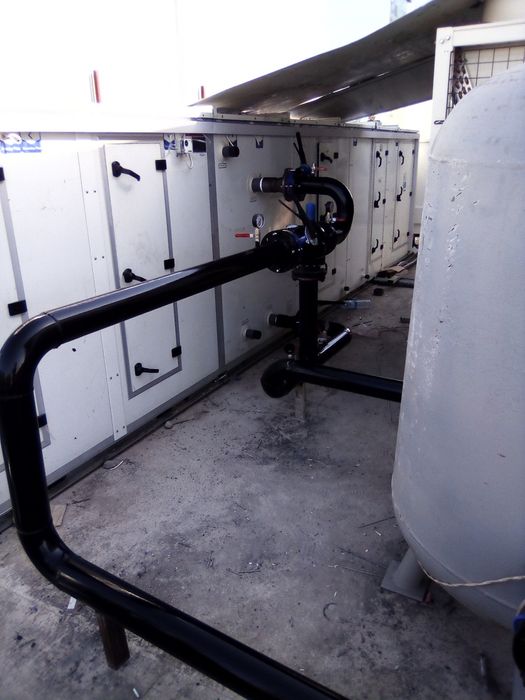 Чиллер ва котёл ишлари