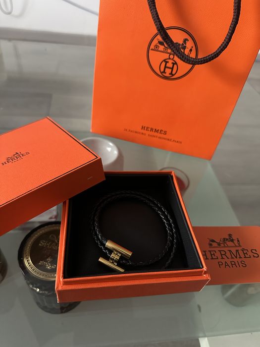 Bratara hermes barbateasca noua in cutie