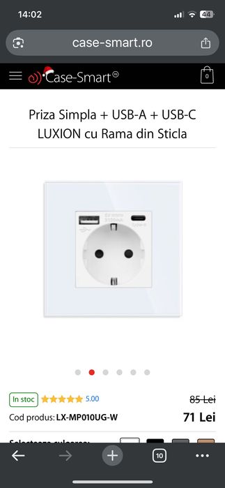 Vând întrerupătoare,prize Luxion