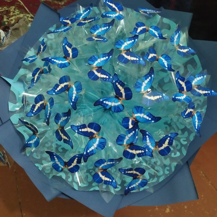 Букеты из бабочек