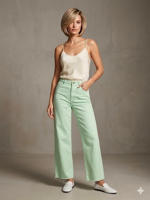 Брендовые брюки JUST, BERSHKA, MANGO