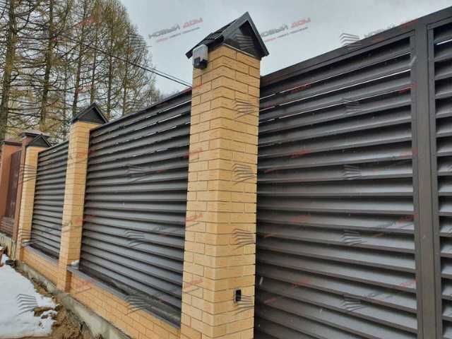 Забор жалюзи еврозабор