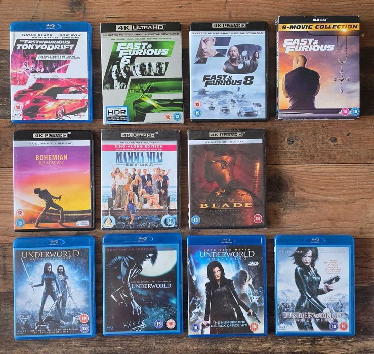 Филми Blu Ray и 4к