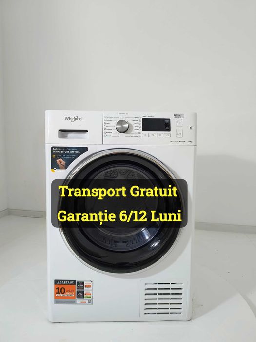 Uscator de haine Whirlpool 9kg