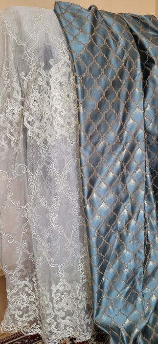 Шторы и тюль 2 пары