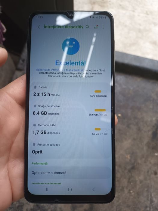 Samsung a12 impecabil ca nou 64g cu 4g ram