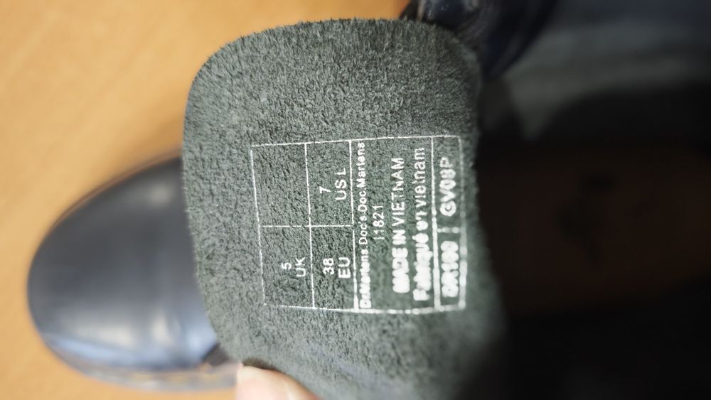 Doc Martens темно-синие оригинал