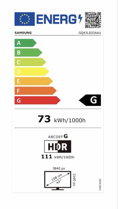 Vand televizor QLED Samsung The Frame GQ43LS03AAUXZG Smart 4K